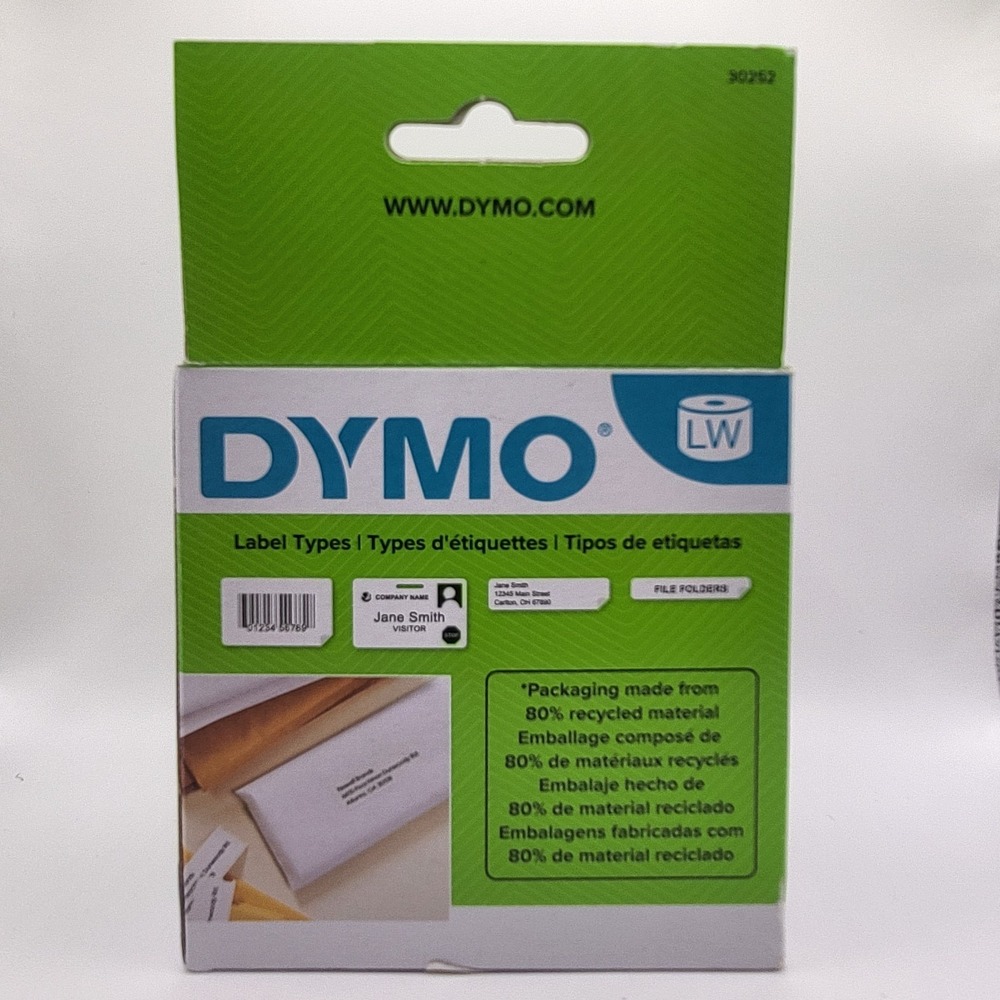 Dymo Label Writer Address Labels 28x89mm 4 Rolls 350 Each 2 Boxes NIB - Picture 3 of 6